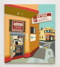 Glen Park Liquor Store by Hilary Pecis contemporary artwork painting, works on paper