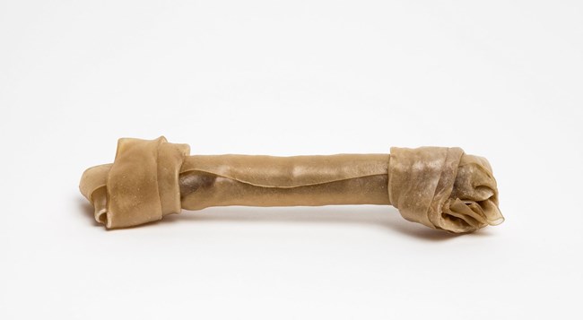 Scruff of the Neck (bone treat) by Nairy Baghramian contemporary artwork