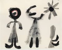 Sans titre by Joan Miró contemporary artwork works on paper