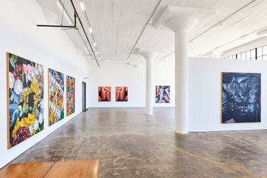 Exhibition view: Alic Brock, Cadillac Jack, Simchowitz Gallery, Los Angeles (19 August–23 September 2023). Courtesy Simchowitz.