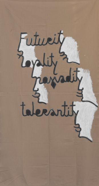 Futurity Royality Nomadity Tolerantity, by Babi Badalov contemporary artwork