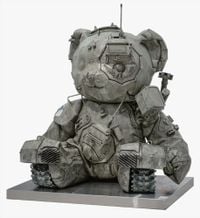 TANK M48A3 PEACE BEAR by KEA TSAI contemporary artwork sculpture