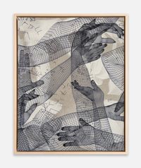 Echoed Gesture by Matthew Stone contemporary artwork painting