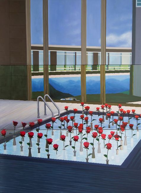 Home Sweet Home: Rose Pool by Mak Ying Tung 2 contemporary artwork