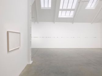 Exhibition view: Spencer Finch, Only the hand that erases writes the true thing, Lisson Gallery, Bell Street, London (22 June–31 July 2021). © Spencer Finch. Courtesy Lisson Gallery.