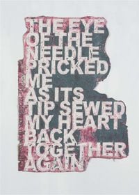 Needle by Nitzan Mintz contemporary artwork mixed media