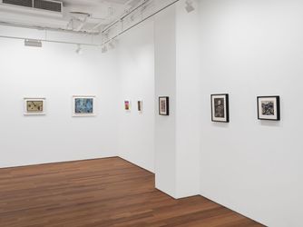 Exhibiton view: Charles Seliger, Ruth Lewin, Interiors Worlds: The Art of Charles Seliger and Ruth Lewin, Hollis Taggart, New York (22 February–30 March 2024). Courtesy Hollis Taggart.