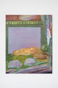 Lie torpid (corral pillows) by Paul Bonnet contemporary artwork painting