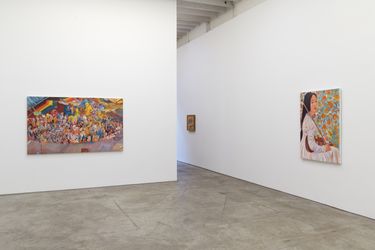 Exhibition view: Keith Mayerson, My American Dream: This Land is Your Land, Karma 188 & 172 East 2nd Street, New York (November 16 2021–January 8 2022). Courtesy Karma. 