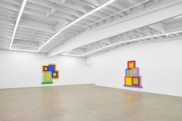 Exhibition view: Peter Halley, Karma, Los Angeles (14th January–4 March 2023). Courtesy Karma.