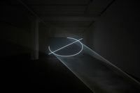 Split Second by Anthony McCall contemporary artwork installation