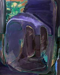 보라색 소음 | Purple Noise by Koo Jiyoon contemporary artwork painting