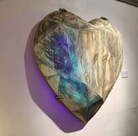 One Heart by Jaffa Lam contemporary artwork works on paper, sculpture, drawing