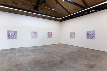 Exhibition view: Georgie Hill, Venus Marina / The Roses Came Roaring, Sumer, Auckland (27 October–2 December 2023). Courtesy Sumer.