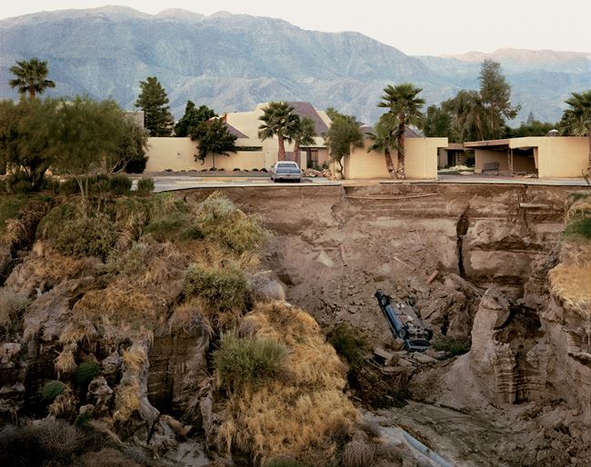 After a Flash Flood, Rancho Mirage, California, 1979 by Joel Sternfeld contemporary artwork
