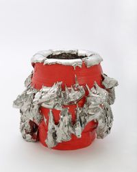 茶垸   Tea bowl by Takuro Kuwata contemporary artwork sculpture, mixed media