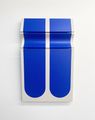 Untitled Blunted Blue Bars by Robert Moreland contemporary artwork 2