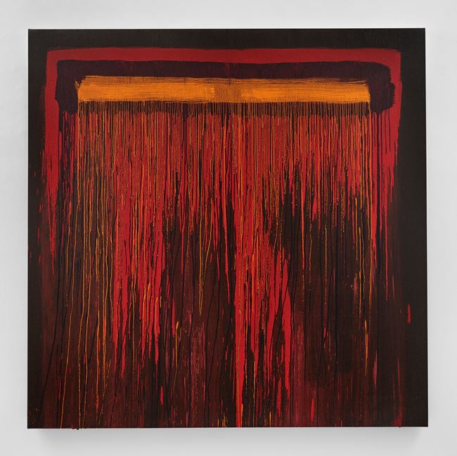 Considering Rothko by Pat Steir contemporary artwork
