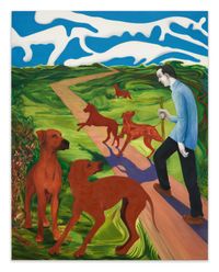 Where I Was, It Shall Be by Nicole Eisenman contemporary artwork painting
