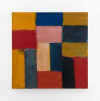 Wall Pink Blue by Sean Scully contemporary artwork painting