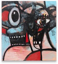 Eyes Wide Open by George Condo contemporary artwork painting, works on paper, drawing