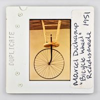 DUPLICAT Marcel Duchamp 'Bicycle Wheel' Readymade 1951 by Sebastian Riemer contemporary artwork photography