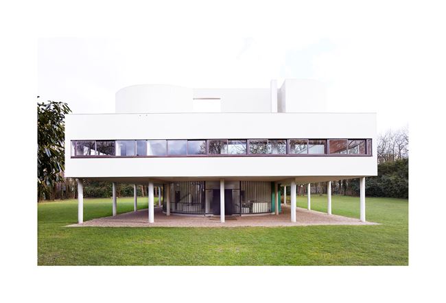 Villa Savoye [Le Corbusier - ©FLC/ADAGP] Poissy VIII 2018 by Candida Höfer contemporary artwork