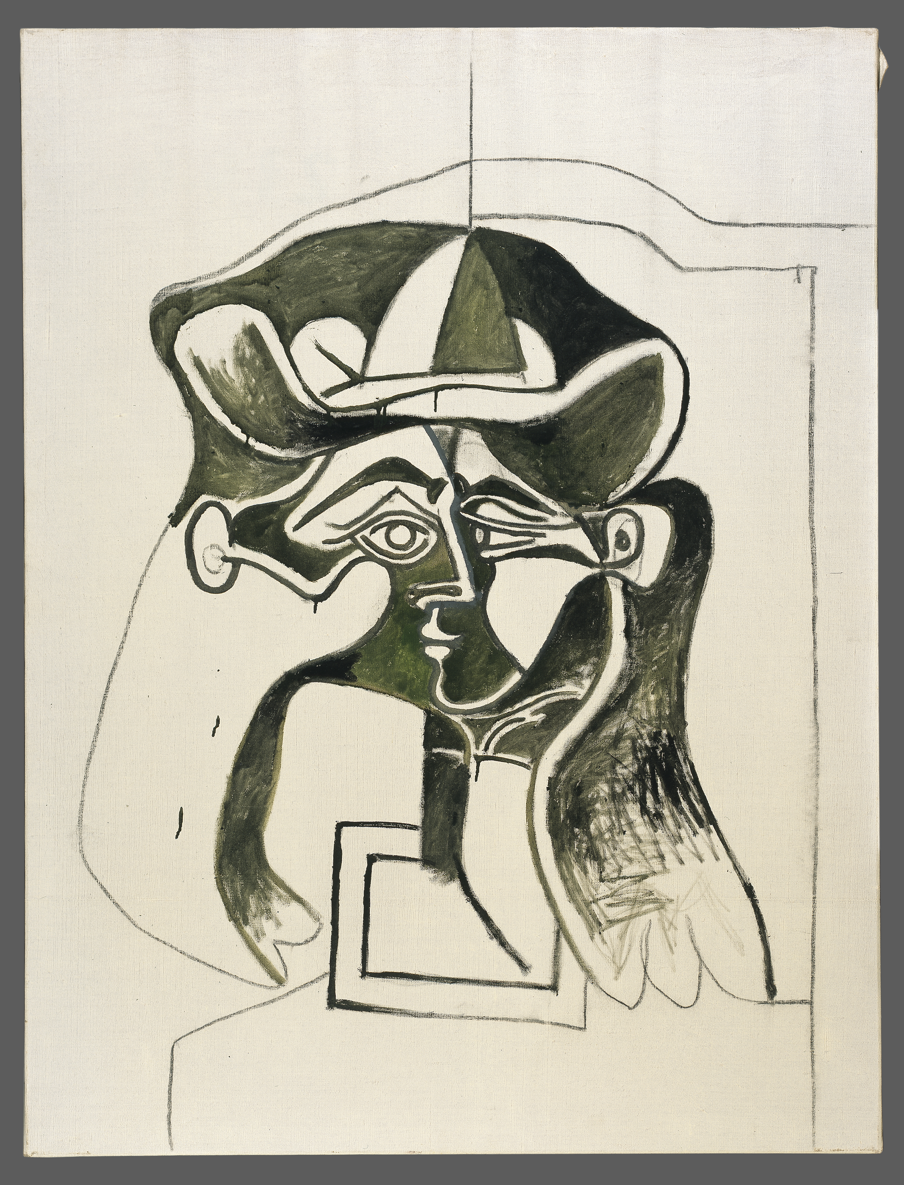 Femme au chapeau. Buste [Woman wearing a Hat. Bust], 1961 by