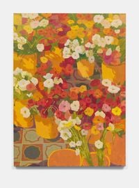Atwater Flower Market by Nicholas Bono Kennedy contemporary artwork painting