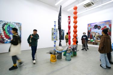Exhibition view: Yilun Zhou, Superstition, Blessing, Modernism, Cc Foundation & Art Centre, Shanghai (7 November 2020–1 March 2021). Courtesy Beijing Commune, Beijing. 