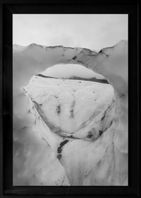 Span, Ice bridge, Haupapa/Tasman Glacier by Jonathan Kay contemporary artwork photography, print