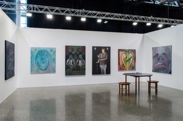 Exhibition view: Jhana Millers, Aotearoa Art Fair (18–21 April 2024). Courtesy Jhana Millers.