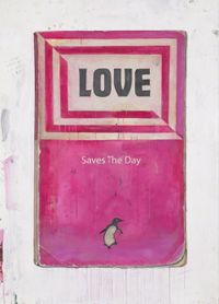 Love Saves the Day by Harland Miller contemporary artwork print