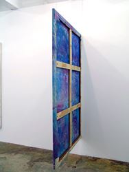 Exhibition view: in situ: Dona Nelson, paintings 1973 - present, Thomas Erben Gallery, New York (24 April–31 May 2008). Courtesy Thomas Erben Gallery. 