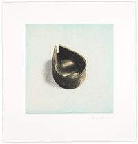 12 Objects, 12 Etchings (08) by Rachel Whiteread contemporary artwork print