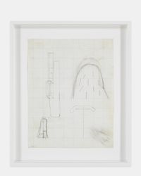 Worksheet for Cactus Wind and Atomic Haystack by Isamu Noguchi contemporary artwork works on paper, drawing