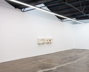 Lewis Fidock & Joshua Petherick Exposable mines and the impious canto, 2024 (installation view) 