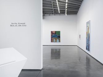 Contemporary art exhibition, Martha Diamond, Skin of the City at David Kordansky Gallery, Los Angeles, United States