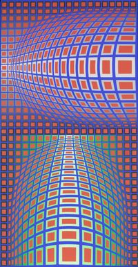 RENG-MC by Victor Vasarely contemporary artwork painting