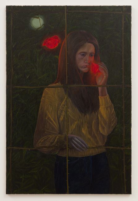 Lilith Smelling a Rose by Srijon Chowdhury contemporary artwork