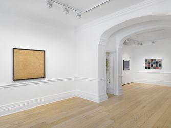 Exhibition view: Group Exhibition, The Resistance of Pen and Paper, Richard Saltoun Gallery, London (26 September–4 November 2023). Courtesy Richard Saltoun Gallery, London.