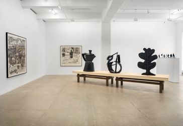 Exhibition view: William Kentridge, Oh To Believe in Another World, Marian Goodman Gallery, New York (12 September–21 October 2023). Courtesy Marian Goodman Gallery.