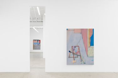 Exhibition view: Fabian Treiber, Sunrise Doesn't Last All Morning, Anat Ebgi, Mid Wilshire, Los Angeles (9 July–20 August 2022). Courtesy Anat Ebgi.