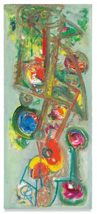 Mural Fragment (Chimbote) [Study for Chimbote Mural] by Hans Hofmann contemporary artwork painting