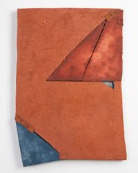 Untitled (rust) by Louise Gresswell contemporary artwork painting