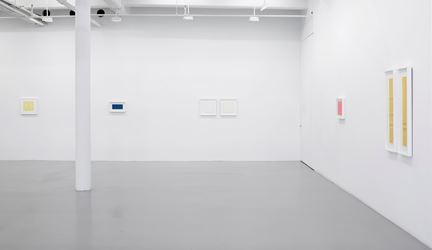 Exhibition view: Antonio Calderara, The Double, Lisson Gallery, 10th Avenue, New York (1 March–20 April 2019). Courtesy Lisson Gallery.