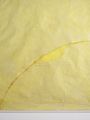 Endnote, yellow (edge) by Ian Kiaer contemporary artwork 2