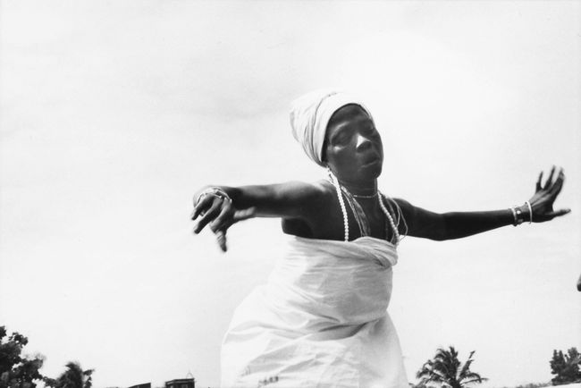 Traditional Dancer, Ghana by Chester Higgins contemporary artwork