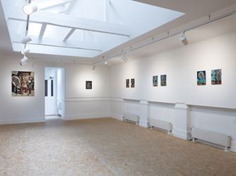 Exhibition view: Damien Deroubaix, HdM GALLERY, London (22 June–31 July 2020). Courtesy HdM GALLERY.