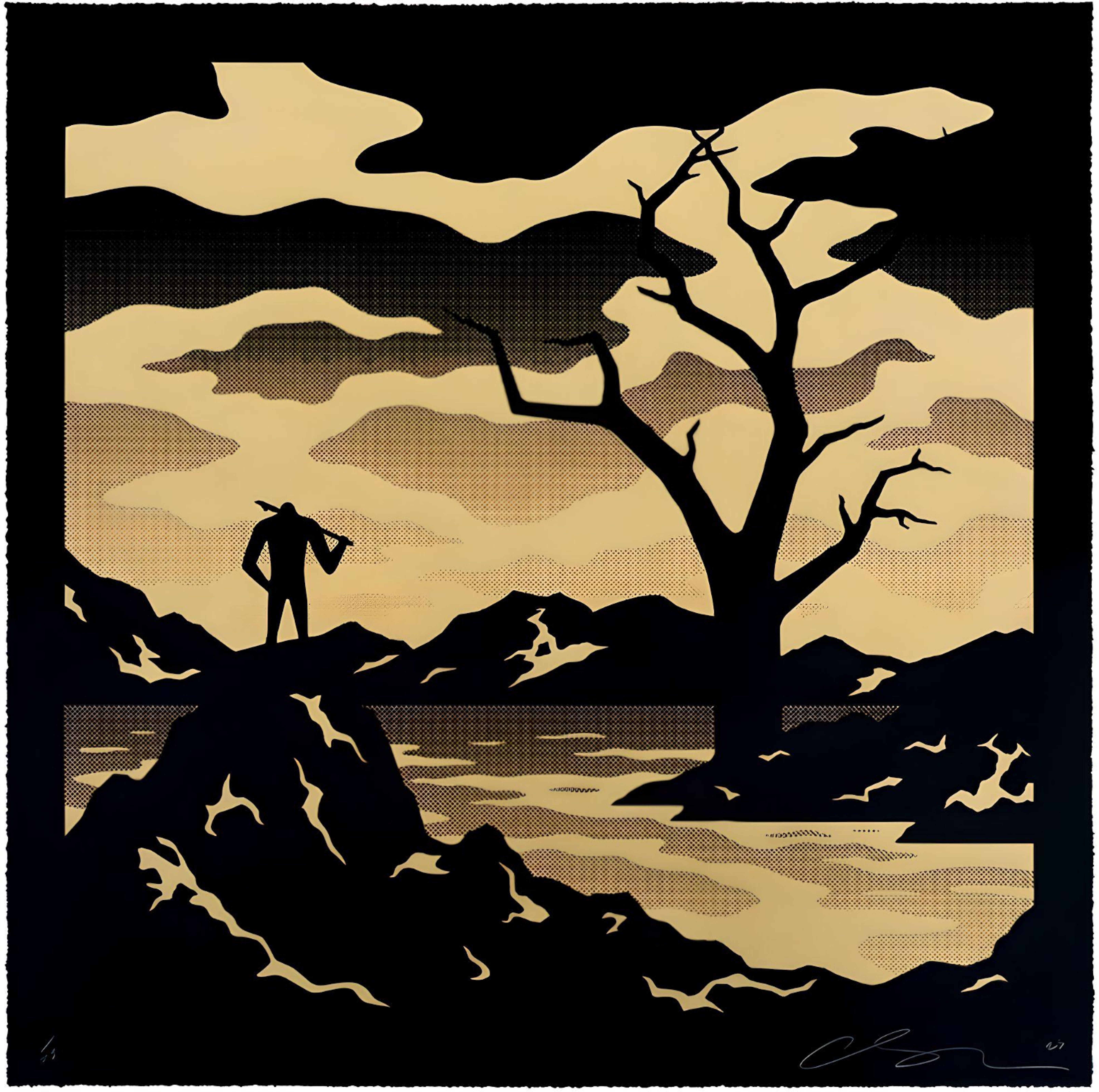Cleon Peterson 大判シルクスクリーン 作品 （Cleon Peterson